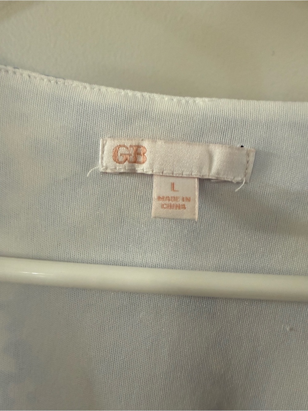 Gianni Bini Light Blue and White Floral Long Sleeve Dress - Picture 5 of 5